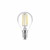 Philips ampoule LED E14 4,3 W P45 fil 2 700 K x2| Ampoules Filament|Ampoules Filament