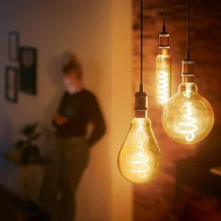 Philips Classic T32 gold ampoule LED E27 4 W| Lampes Led À Intensité Variable|Ampoules Led