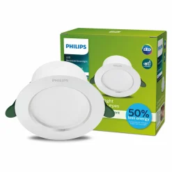 Philips Diamond Cut LED spot 10,5cm 400lm/2,2W 830| Spots Encastrés Led|Luminaires Led D'Intérieur