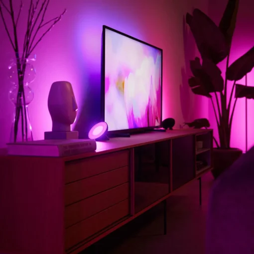 Philips Hue Bloom lampe table noire white & color| Lampes À Poser Led|Lampes À Poser Et Lampes De Table