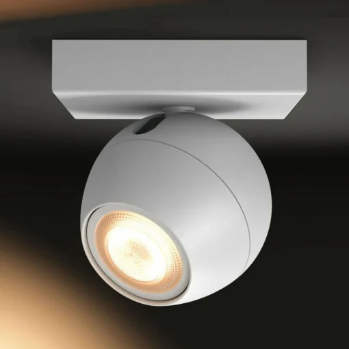 Philips Hue Buckram spot LED blanc variateur| Spots Et Projecteurs Led|Spots