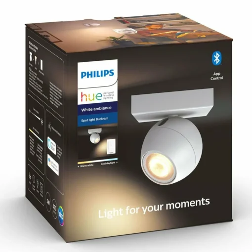 Philips Hue Buckram spot LED blanc variateur| Spots Et Projecteurs Led|Spots