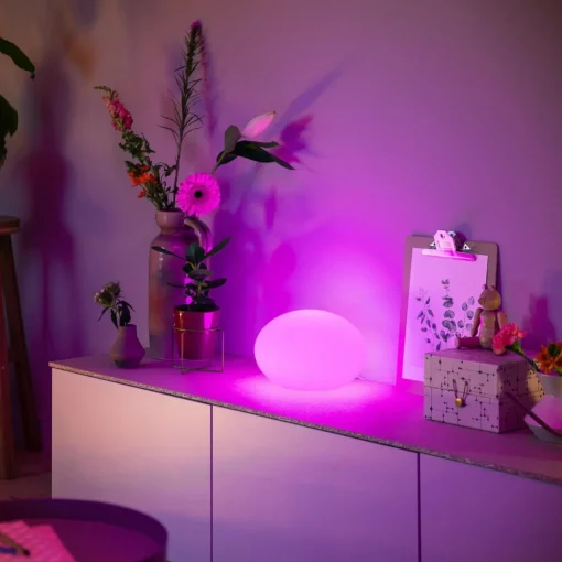 Philips Hue Flourish lampe à poser LED, RGBW| Lampes À Poser Led|Lampes À Poser Et Lampes De Table