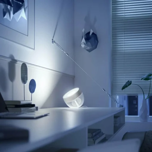 Philips Hue Iris WACA lampe à poser LED, argent| Lampes À Poser Led|Lampes À Poser Et Lampes De Table