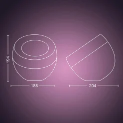 Philips Hue Iris WACA lampe à poser LED dorée| Lampes À Poser Led|Lampes À Poser Et Lampes De Table