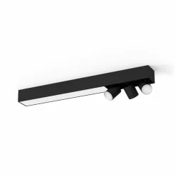 Philips Hue Spot pour plafond LED Centris noir à 3 lampes RVB CCT| Spots Et Projecteurs Led|Spots