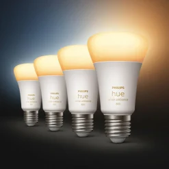 Philips Hue White Ambiance 6W 800lm E27, pack de 4| Ampoules Connectées Et Intelligentes|Ampoules Connectées Et Intelligentes