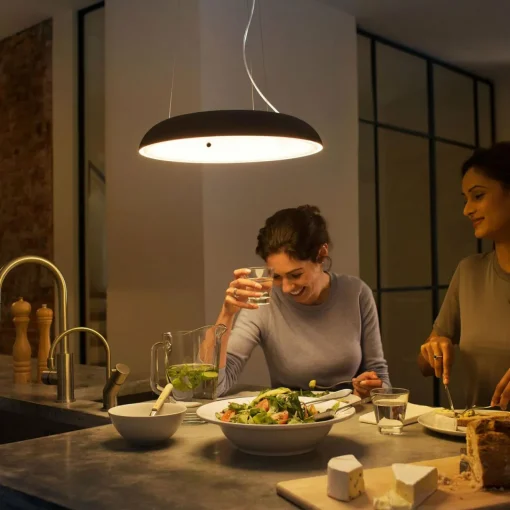 Philips Hue White Ambiance Amaze noir| Suspensions Led|Suspensions