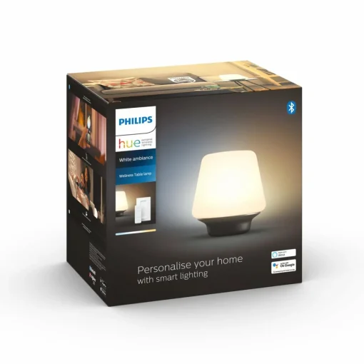 Philips Hue White Ambiance Wellness lampe à poser| Lampes À Poser Led|Lampes À Poser Et Lampes De Table