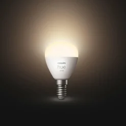 Philips Hue White goutte LED E14 5,7 W 2 700 K| Ampoules Connectées Et Intelligentes|Ampoules Connectées Et Intelligentes