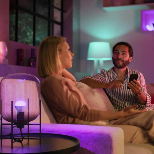 Philips Hue White&Color Ambiance E14 5,1 W x2| Ampoules Connectées Et Intelligentes|Ampoules Connectées Et Intelligentes
