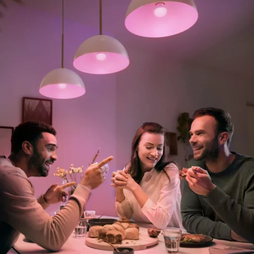 Philips Hue White&Color Ambiance E14 5,1 W x2| Ampoules Connectées Et Intelligentes|Ampoules Connectées Et Intelligentes