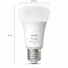 Philips Hue White&Color Ambiance LED E27 9W 1100lm| Ampoules Connectées Et Intelligentes|Ampoules Connectées Et Intelligentes