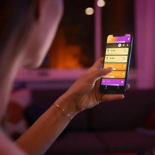 Philips Hue White&Color Ambiance LED E27 9W 1100lm| Ampoules Connectées Et Intelligentes|Ampoules Connectées Et Intelligentes