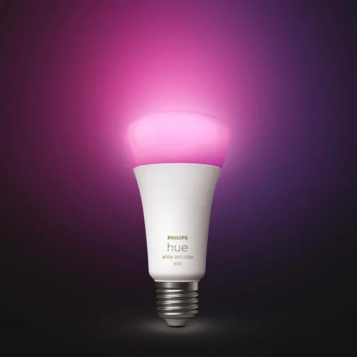 Philips Hue White+Color ampoule LED E27 15W| Ampoules Connectées Et Intelligentes|Ampoules Connectées Et Intelligentes