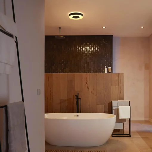 Philips Hue Xamento plafonnier LED 38 cm noir| Plafonniers Led|Plafonniers