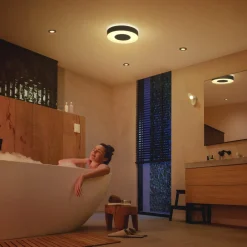 Philips Hue Xamento plafonnier LED 38 cm noir| Plafonniers Led|Plafonniers