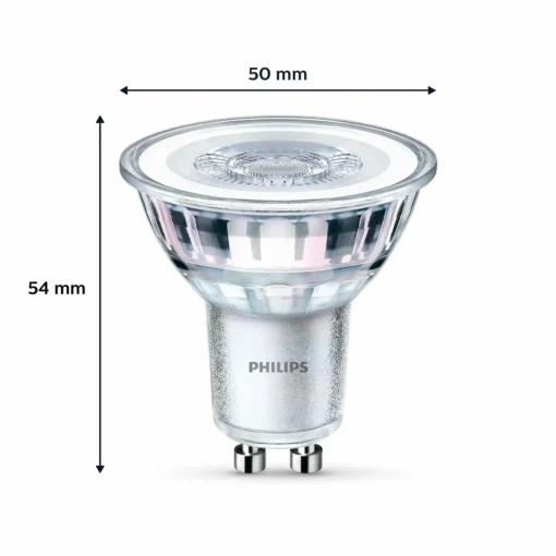Philips LED GU10 3,5 W 255lm 827 claire 36° x6| Ampoules Led Gu10|Ampoules Led