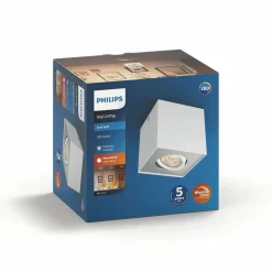 Philips myLiving spot LED Box à 1 lampe blanc| Spots Et Projecteurs Led|Spots