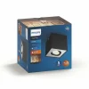 Philips myLiving spot LED Box à une lampe noir| Spots Et Projecteurs Led|Spots