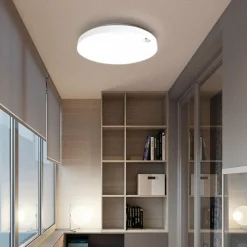 Heitronic Plafonnier à détecteur LED Allrounder 2, 3000K| Plafonniers Led|Plafonniers