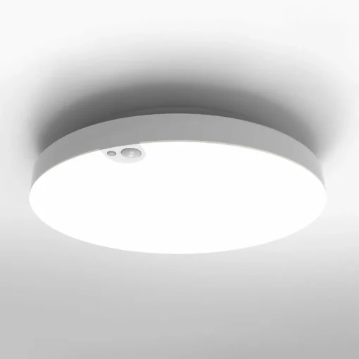 Heitronic Plafonnier à détecteur LED Allrounder 2, 3000K| Plafonniers Led|Plafonniers