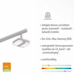 LOLA Smart Plafonnier à spots LED LOLAsmart Sabi, 6 lampes| Spots Et Projecteurs Led|Spots