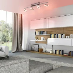 LOLA Smart Plafonnier à spots LED LOLAsmart Sabi, 4 lampes| Spots Et Projecteurs Led|Spots