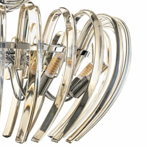 Schuller Valencia Plafonnier Ariadna, cristal, crème| Plafonniers Led|Plafonniers