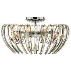 Schuller Valencia Plafonnier Ariadna, cristal, crème| Plafonniers Led|Plafonniers