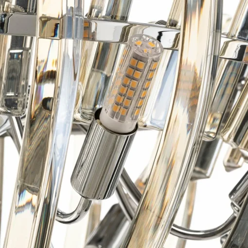 Schuller Valencia Plafonnier Ariadna, cristal, crème| Plafonniers Led|Plafonniers