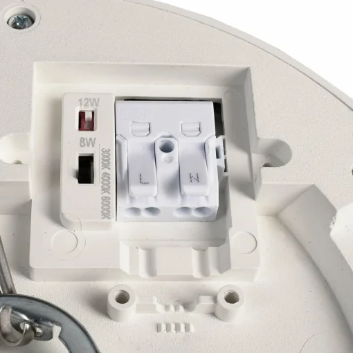 Deko-Light Plafonnier encastré LED Zaurak, blanc, rond Ø 18 cm| Spots Encastrés Led|Luminaires Led D'Intérieur
