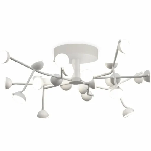 Mantra Iluminación Plafonnier LED Adn à 24 lampes| Plafonniers Led|Plafonniers