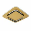 Lucide Plafonnier LED Andreas, angulaire, 40 cm x 40 cm, doré mat| Plafonniers Led|Plafonniers