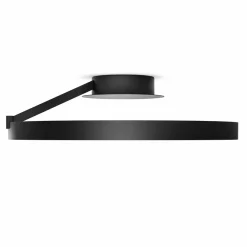 URBAN by Sforzin Plafonnier LED Anello, noir, aluminium, Ø 55 cm| Plafonniers Led|Plafonniers