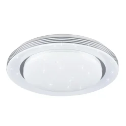 Reality Leuchten Plafonnier LED Atria, Ø 48 cm, blanc, plastique, CCT| Plafonniers Led|Plafonniers