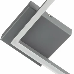 Fabas Luce Plafonnier LED Bard, 27x27 cm, anthracite| Plafonniers Led|Plafonniers