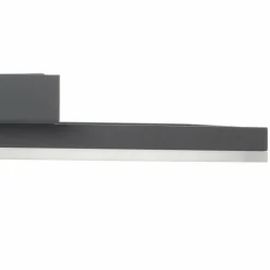 Fabas Luce Plafonnier LED Bard, 27x27 cm, anthracite| Plafonniers Led|Plafonniers