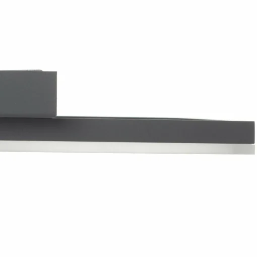 Fabas Luce Plafonnier LED Bard, 27x27 cm, anthracite| Plafonniers Led|Plafonniers