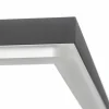 Fabas Luce Plafonnier LED Bard, 42x42 cm, anthracite| Plafonniers Led|Plafonniers