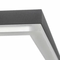 Fabas Luce Plafonnier LED Bard, 42x42 cm, anthracite| Plafonniers Led|Plafonniers