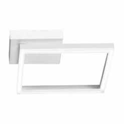 Fabas Luce Plafonnier LED Bard, 27x27 cm, blanc| Plafonniers Led|Plafonniers