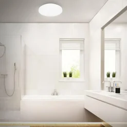 Briloner Plafonnier LED Case pour salle de bain IP44 3.000K Ø 28cm| Plafonniers Led|Plafonniers