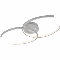 Reality Leuchten Plafonnier LED Cocos dimmable 3 000 K titane| Plafonniers Led|Plafonniers