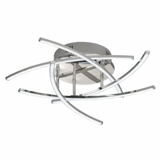 FISCHER & HONSEL Plafonnier LED Cross tunable white, à 5 lampes| Plafonniers Led|Plafonniers