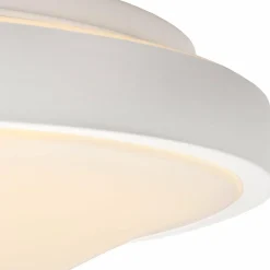 Lucide Plafonnier LED Dasher, blanc, Ø 34,8 cm, 2700 K, IP44| Plafonniers Led|Plafonniers