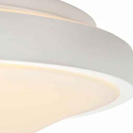 Lucide Plafonnier LED Dasher, blanc, Ø 34,8 cm, 2700 K, IP44| Plafonniers Led|Plafonniers
