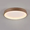 Trio Lighting Plafonnier LED Doha, CCT, couleur café| Plafonniers Led|Plafonniers