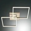 Fabas Luce Plafonnier LED doré Bard| Plafonniers Led|Plafonniers