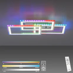 JUST LIGHT. Plafonnier LED Felix60, 54x33,5 cm| Plafonniers Led|Plafonniers